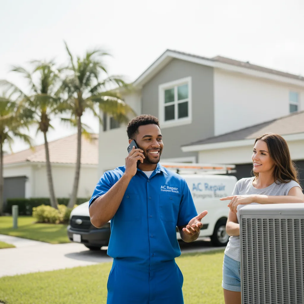 AC Repair Pompano Beach customer support in Howard City